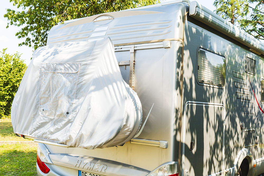 Housse de protection pour porte-vélos de camping-car - Équipements