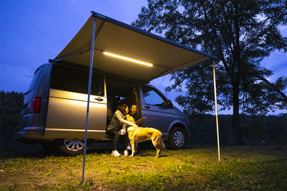 Fiamma LED Sensor Door Light Außenleuchte, 12V bei Camping Wagner